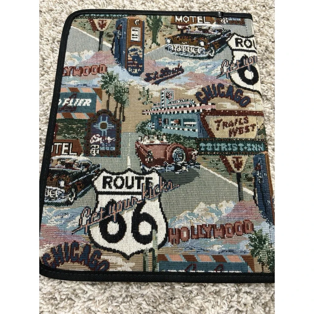 Route 66 Tapestry Roadside Attractions Work Folder Dart School Folder Portfolio